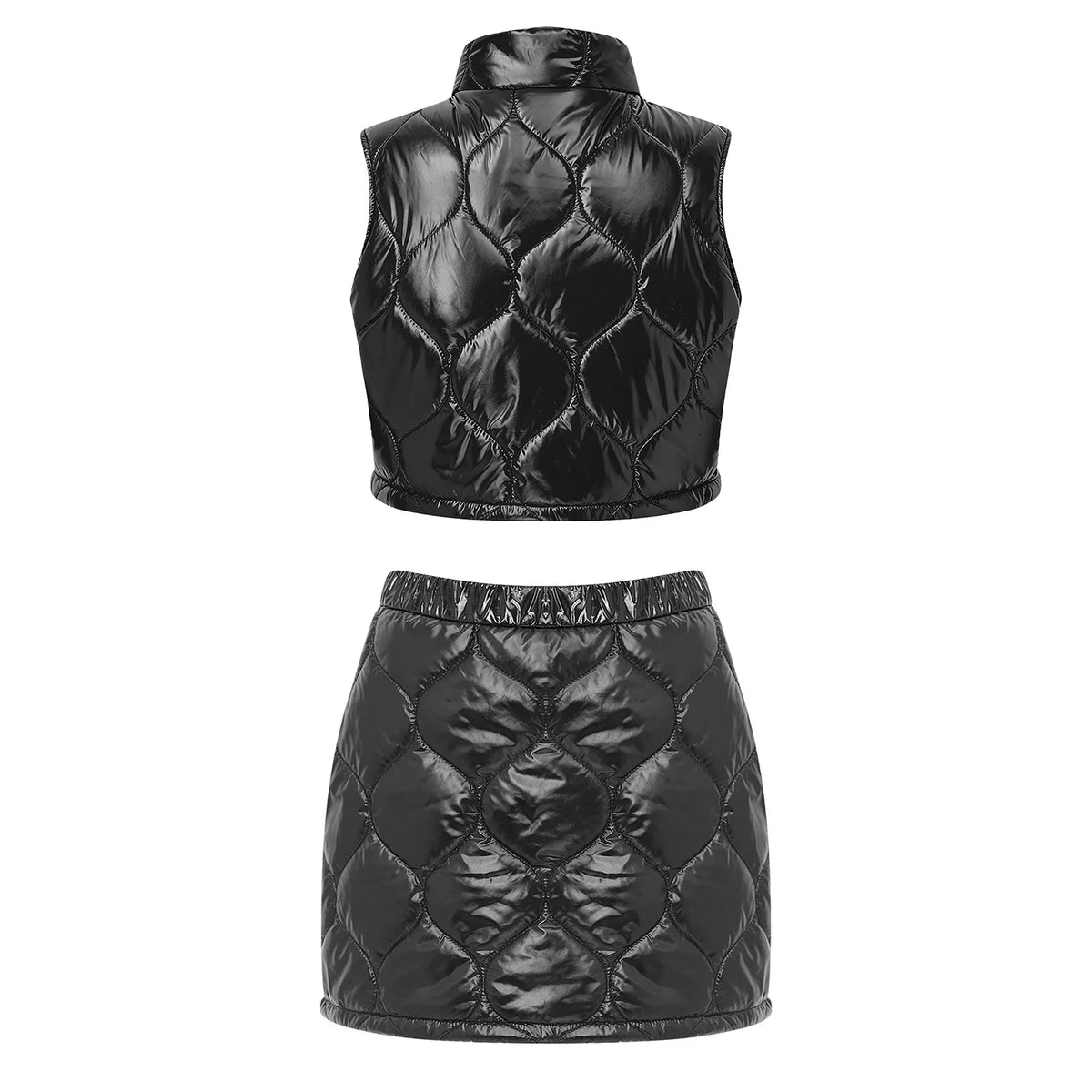 Girls Rhinestone Figure Skating Jumpsuit - Backless Gymnastic Leotard