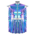 Women's Metallic Astronaut Cadet Dress - Alien Cosplay Costume