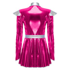 Women's Metallic Astronaut Cadet Dress - Alien Cosplay Costume