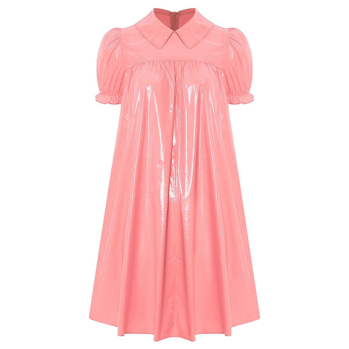 Women's Victorian Empire Waist Sleep Dress - Puff Sleeve Nightgown