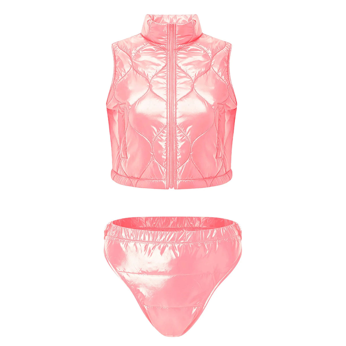 Girls Rhinestone Figure Skating Jumpsuit - Backless Gymnastic Leotard