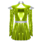 Women's Metallic Astronaut Cadet Dress - Alien Cosplay Costume