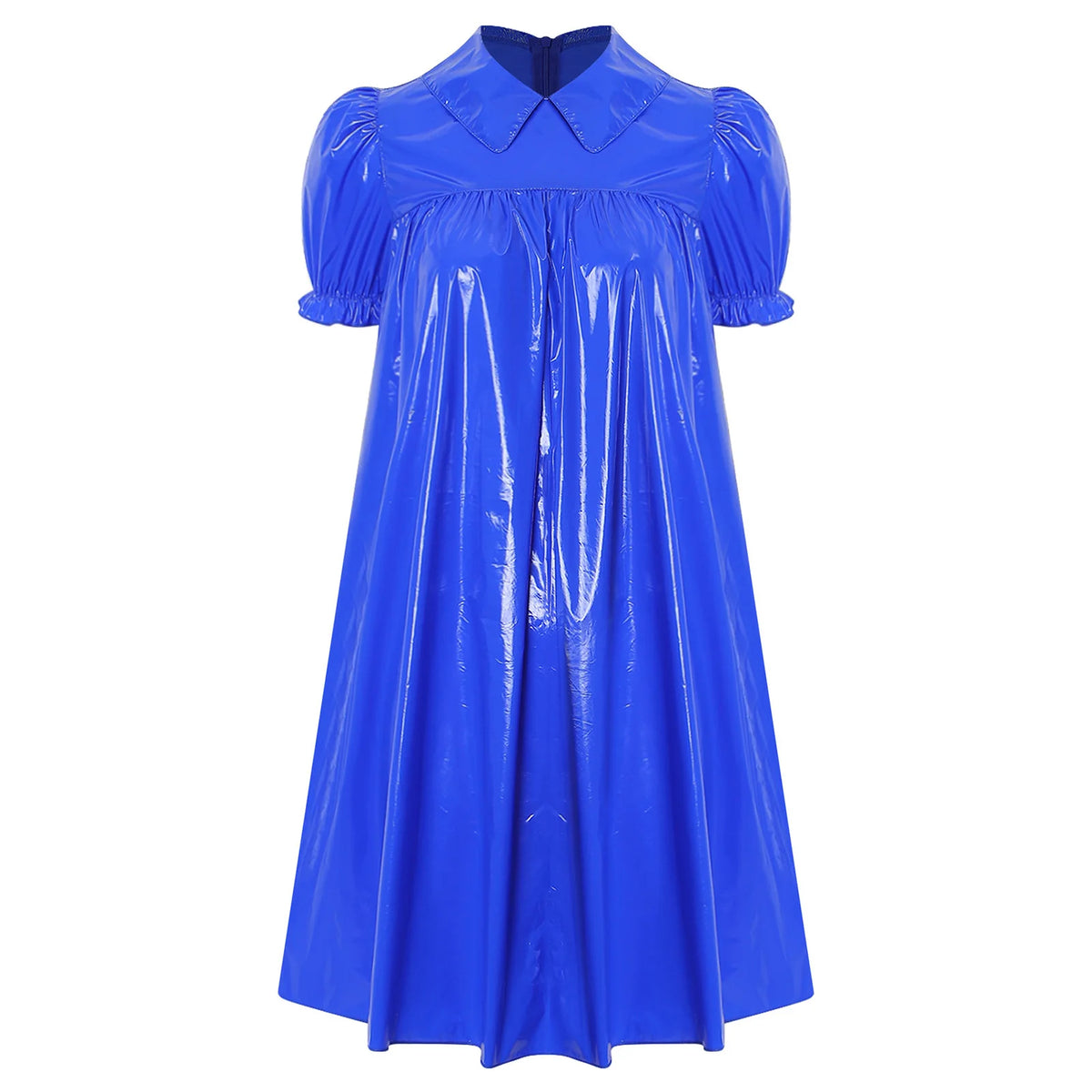 Women's Victorian Empire Waist Sleep Dress - Puff Sleeve Nightgown